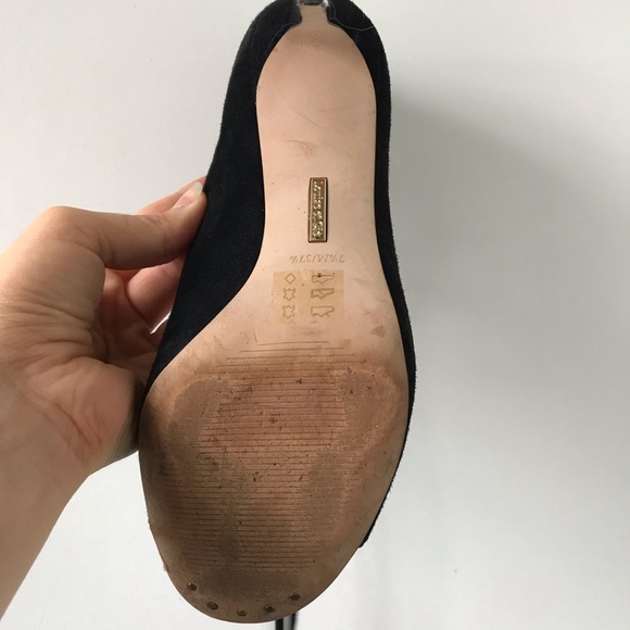 Louise et Cie Black Lace-Up Stilettos - Picture 6 of 8